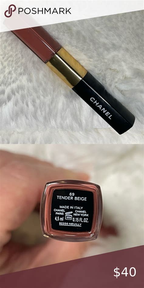 chanel lipstick liquid tender beige|chanel long wearing lip stain.